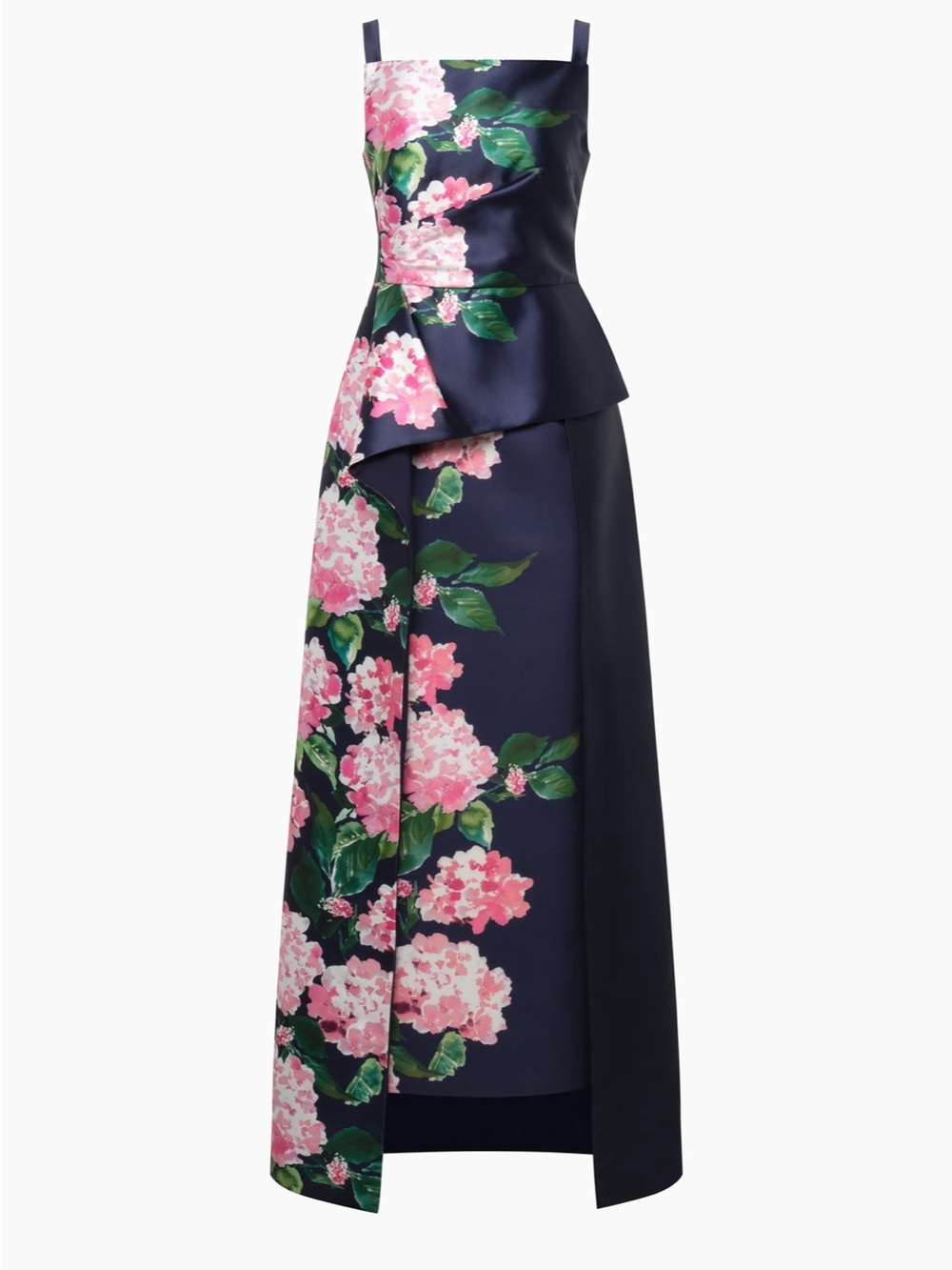 New Kay Unger Blaire Hydrangea Walk-thru Gown